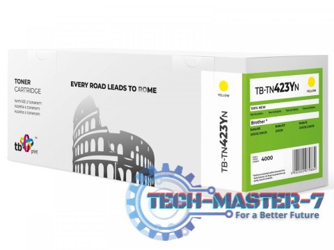 Toner do Brother TN423Y TB-TN423YN żółty 100% nowy