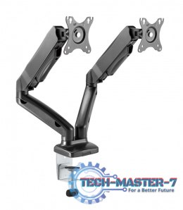 Uchwyt na dwa monitory do 32 cali (81cm) IB-MS304-T