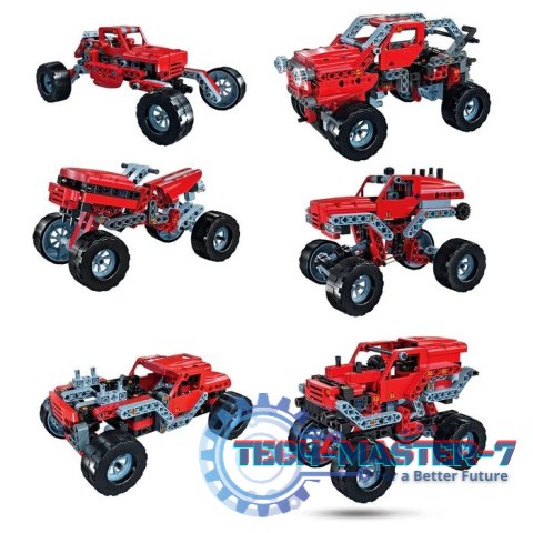 Zestaw konstrukcyjny Laboratorium Mechaniki Monster Truck Zestaw konstrukcyjny Laboratorium Mechaniki Monster Truck