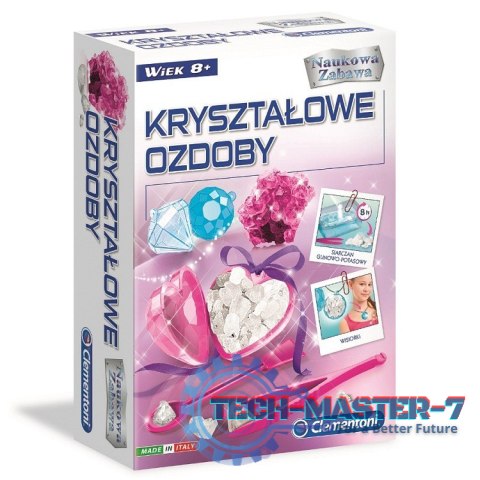 Zestaw naukowy Kryształowe ozdoby