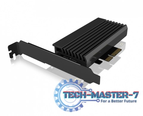 Karta PCIe z gniazdem M.2 M-Key dla jednego dysku SSD M.2 NVMe IB-PCI214M2-HSL Karta PCIe z gniazdem M.2 M-Key dla jednego dysku SSD M.2 NVMe IB-PCI214M2-HSL