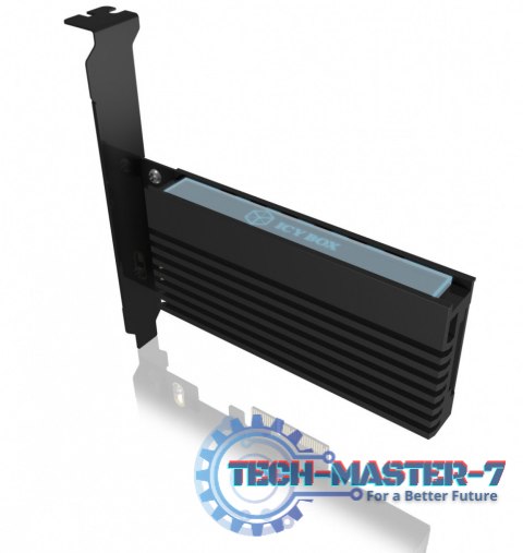 Karta PCIe z gniazdem M.2 M-Key dla jednego dysku SSD M.2 NVMe IB-PCI214M2-HSL Karta PCIe z gniazdem M.2 M-Key dla jednego dysku SSD M.2 NVMe IB-PCI214M2-HSL