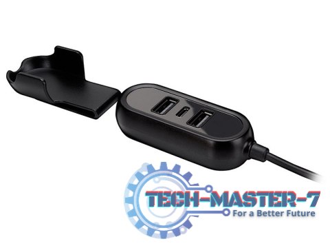 Ładowarka samochodowa 12-24V Multicharge 3xUSB 7,2A + PD 18W Ładowarka samochodowa 12-24V Multicharge 3xUSB 7,2A + PD 18W