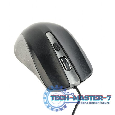 Mysz optyczna USB szaro-czarna Mysz optyczna USB szaro-czarna