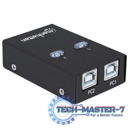 Przełącznik automatyczny Hi-Speed USB 2.0 2 PC - 1 USB