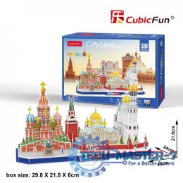 Puzzle 3D City Line Moskwa