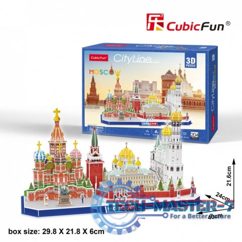 Puzzle 3D City Line Moskwa Puzzle 3D City Line Moskwa