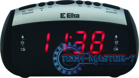 Radiobudzik ZOSIA 312PLL czarny