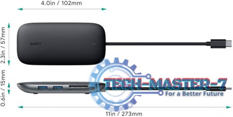 CB-C71 aluminiowy HUB USB-C | 8w1 | RJ45 Ethernet 10/100/1000Mbps | 3xUSB 3.1 | HDMI 4k@30Hz | SD i microSD | USB-C Power Delive CB-C71 aluminiowy HUB USB-C | 8w1 | RJ45 Ethernet 10/100/1000Mbps | 3xUSB 3.1 | HDMI 4k@30Hz | SD i microSD | USB-C Power Delive