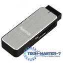 Czytnik kart SD/microSD USB 3.0 srebrny