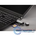 Czytnik kart SD/microSD USB 3.0 srebrny
