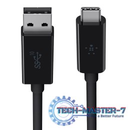 Kabel USB-C do USB A 3.1 1m czarny