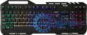 Klawiatura YKB 3200 Shadow metalowa, podświetlenie LED