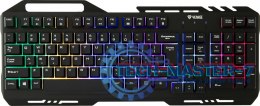 Klawiatura YKB 3200 Shadow metalowa, podświetlenie LED