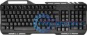 Klawiatura YKB 3200 Shadow metalowa, podświetlenie LED