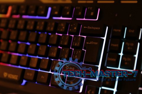 Klawiatura YKB 3200 Shadow metalowa, podświetlenie LED Klawiatura YKB 3200 Shadow metalowa, podświetlenie LED