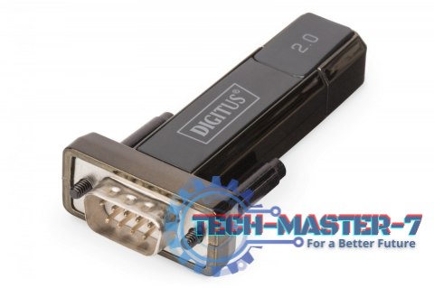 Konwerter/Adapter USB 2.0 do RS232 (DB9) z kablem USB A M/Ż długość 80cm
