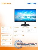 Monitor 21.5 cali 221V8A VA HDMI Głośniki