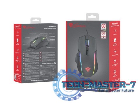 Mysz Xenon 220 dla graczy 6400 DPI podświetlenie RGB Mysz Xenon 220 dla graczy 6400 DPI podświetlenie RGB
