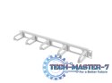 Organizer kabli do szaf 19cali 1U Typ B szary AK-1205-S