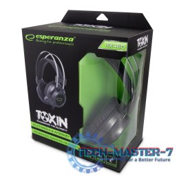 Słuchawki z mikrofonem gaming Toxin
