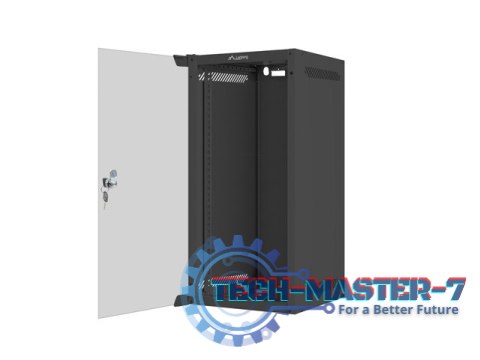 Szafa wisząca 10'' 12U 280x310 czarna FLAT PACK Szafa wisząca 10'' 12U 280x310 czarna FLAT PACK
