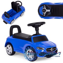 Jeździk autko Mercedes C CLASS interaktywna kierownica dźwięki niebieski MULTISTORE