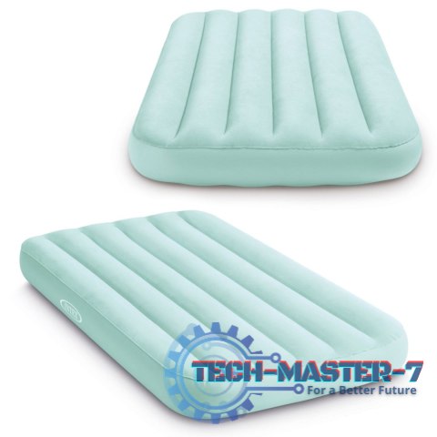 Materac dmuchany dla dzieci do spania 157x88x18 niebieski INTEX 66803 INTEX