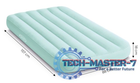 Materac dmuchany dla dzieci do spania 157x88x18 niebieski INTEX 66803 INTEX Materac dmuchany dla dzieci do spania 157x88x18 niebieski INTEX 66803 INTEX