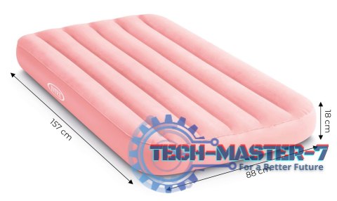 Materac dmuchany dla dzieci do spania 157x88x18 różowy INTEX 66803 INTEX Materac dmuchany dla dzieci do spania 157x88x18 różowy INTEX 66803 INTEX