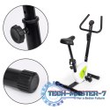 Rower treningowy rowerek stacjonarny fitness do ćwiczeń w domu obciążenie mechaniczne ModernHome ModernHome