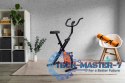 Rowerek treningowy rower stacjonanry fitness mechaniczny licznik komputer płynna regulacja - pomarańczowy ModernHome ModernHome