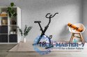 Rowerek treningowy rower stacjonarny fitness mechaniczny licznik komputer płynna regulacja - biały ModernHome ModernHome