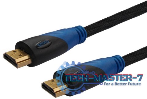 SAVIO HDMI - HDMI 3 m 3m /s1x HDMI (wtyk) 1x HDMI (wtyk) SAVIO HDMI - HDMI 3 m 3m /s1x HDMI (wtyk) 1x HDMI (wtyk)