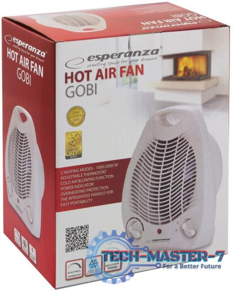 Termowentylator ESPERANZA EHH001 Termowentylator ESPERANZA EHH001