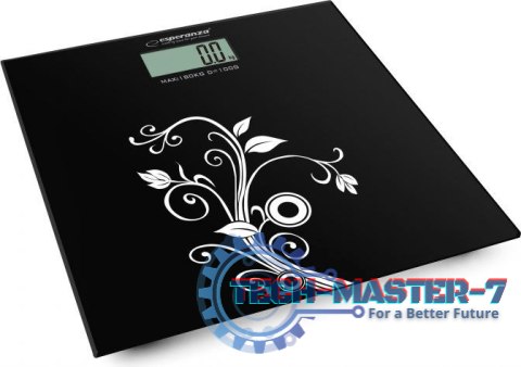 Waga łazienkowa ESPERANZA Yoga EBS003 (maks. 180kg /Czarny)