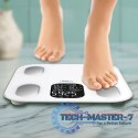 Waga łazienkowa analityczna 15 parametrów Apple Health Google Fit VERA WEBBER WEBBER