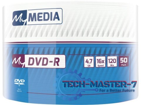 DVD-R My Media 4.7GB x16 Wrap (50 spindle) DVD-R My Media 4.7GB x16 Wrap (50 spindle)