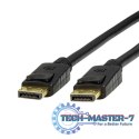 Kabel DisplayPort 1.4 8K, 1m Czarny