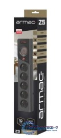 Listwa zasilająca Z5 3m 5x230V 10A Z5/30/CZ czarna