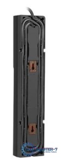 Listwa zasilająca Z5 3m 5x230V 10A Z5/30/CZ czarna