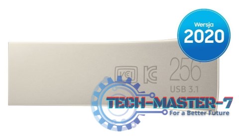 Pendrive BAR Plus USB3.1 256 GB Champaign Silver Pendrive BAR Plus USB3.1 256 GB Champaign Silver