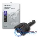 Samochodowy rozdzielacz gniazda zapalniczki 12-24V | 52W | 2.4A |2xUSB | USB QC 3.0 | USB-C PD | 2xgniazdo zapalniczki