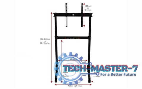 Stojak na monitor Next Level Racing 1 monitor Stojak na monitor Next Level Racing 1 monitor