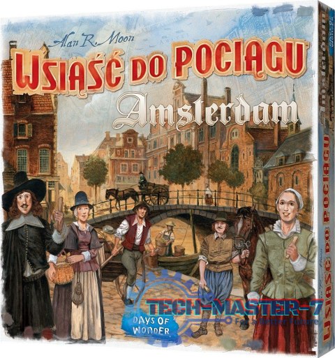 Gra Wsiąść do Pociągu: Amsterdam