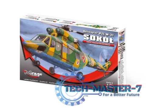 Model plastikowy Helikopter PZL W-3T Sokół
