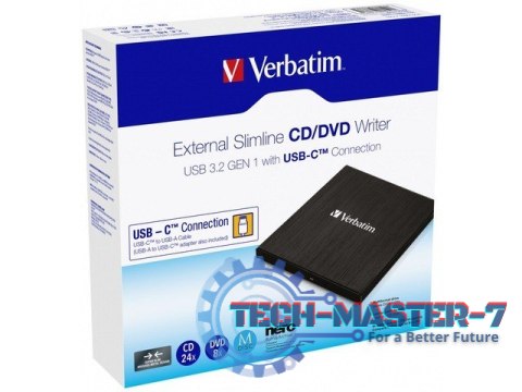 Nagrywarka CD/DVD RW USB-C 3.2 slim Nagrywarka CD/DVD RW USB-C 3.2 slim