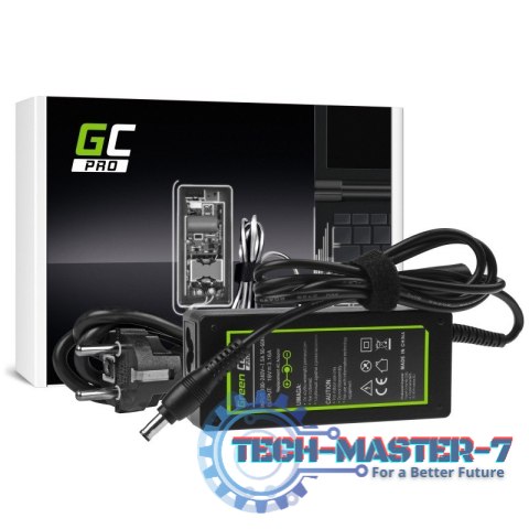 Zasilacz PRO 19V 3.16A 60W 5.5-3.0mm do Samsung R519 Zasilacz PRO 19V 3.16A 60W 5.5-3.0mm do Samsung R519
