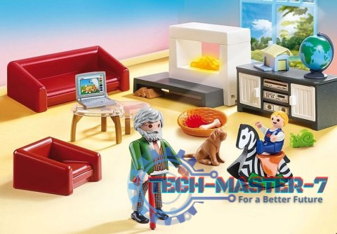 Zestaw z figurkami Dollhouse 70207 Przytulny salon Zestaw z figurkami Dollhouse 70207 Przytulny salon