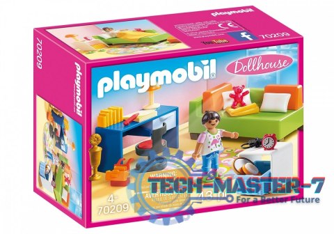 Zestaw z figurkami Dollhouse 70209 Pokój nastolatka